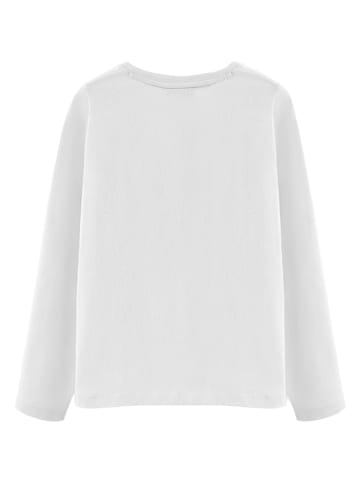 Longsleeve in Weiß