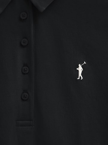 Pololongsleeve in Schwarz