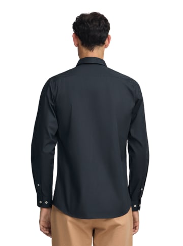 Blouse - slim fit - donkerblauw