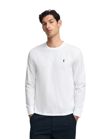 Longsleeve in Weiß
