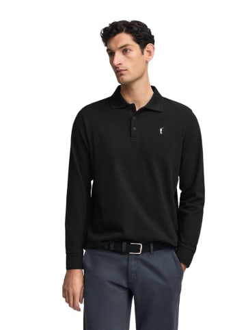 Poloshirt in Schwarz