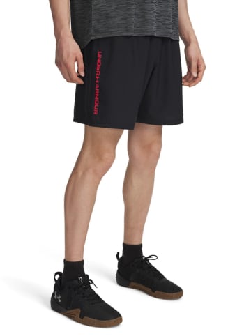 Funktionsshorts in Schwarz