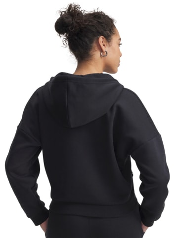 Fleecehoodie in Schwarz