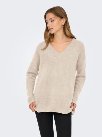 Sweter w kolorze kremowym
