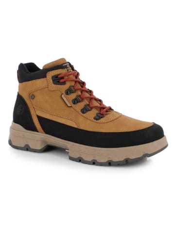 Boots "Ben" lichtbruin/zwart