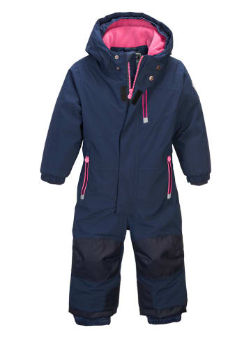 Schneeanzug  in Dunkelblau/ Pink