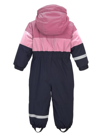Sneeuwpak donkerblauw/roze