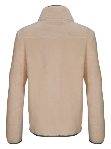 Fleecejacke in Beige