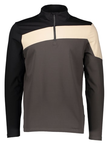Functioneel shirt antraciet/zwart