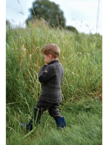 Wollen broek donkerbruin