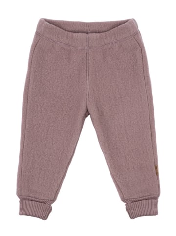 Wollen broek oudroze
