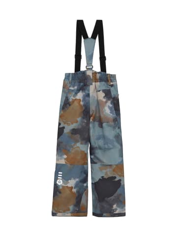 Ski-/ Snowboardhose in Blau/ Braun
