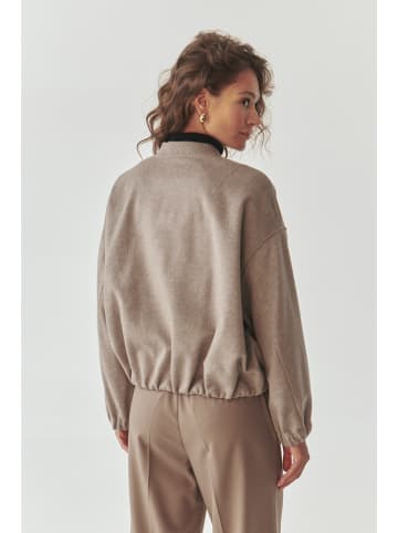Wollen tussenjas "Sakali" taupe
