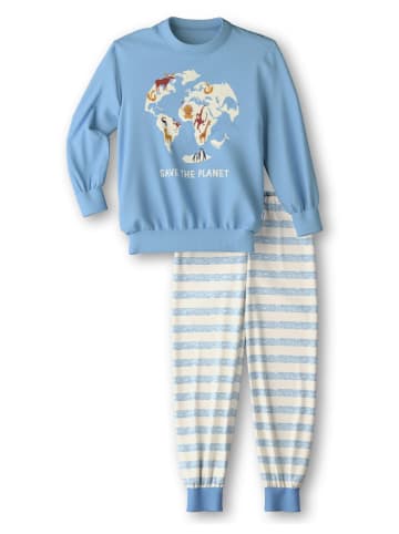 Pyjama in Hellblau
