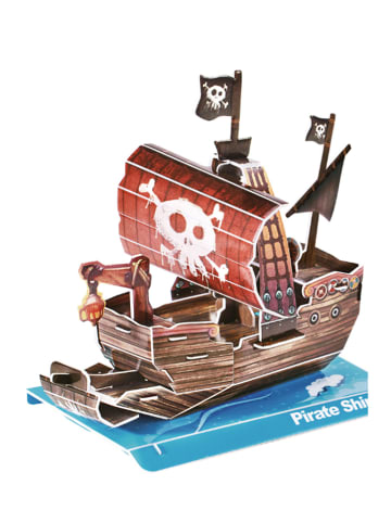 22-delige 3D-puzzel "Piratenschip" - vanaf 5 jaar