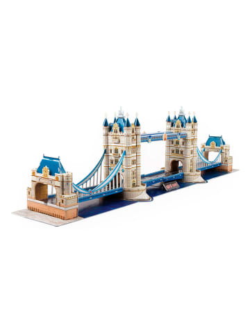 120-częściowe puzzle 3D "Tower Bridge London" - 8+