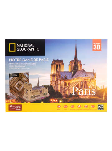 128-delige 3D-puzzel "Notre Dame Parijs" - vanaf 8 jaar