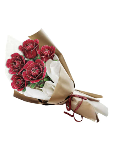 312-częściowe puzzle 3D "Flower bouquet - Roses" - 8+