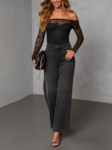 Longsleeve in Schwarz