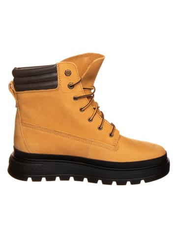 Leder-Boots "Ray City" in Hellbraun