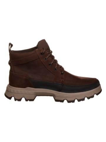 Leder-Boots in Braun