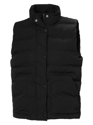 Doorgestikte bodywarmer "Escape" zwart