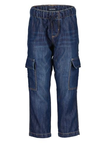 Cargospijkerbroek donkerblauw