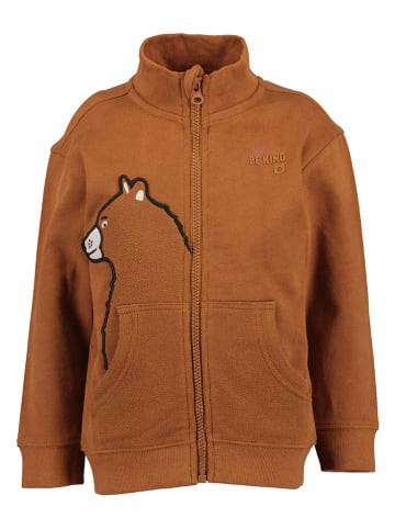 Sweatvest lichtbruin