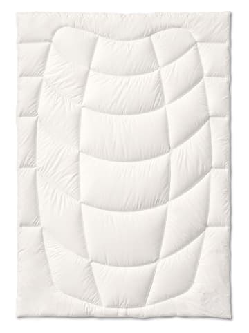 Sommer-Bambusdecke in Weiß - (L)220 x (B)155 cm
