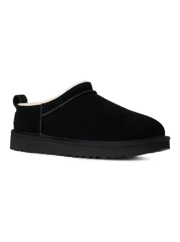 Leren enkelboots zwart