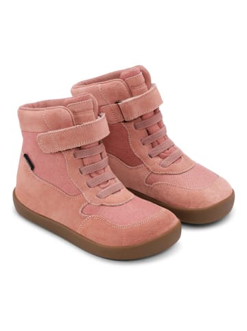 Leren boots "Brooklyn" lichtroze