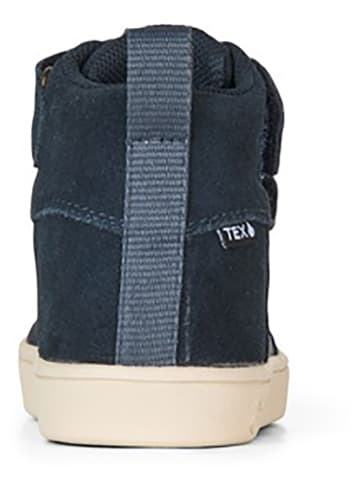 Leren sneakers "Nero" donkerblauw