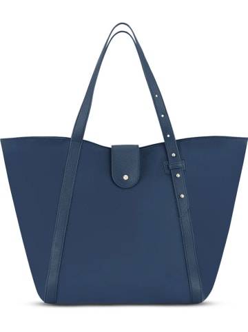 Shopper bag "Pretty Wonder" w kolorze granatowym - 50 x 31 x 10 cm