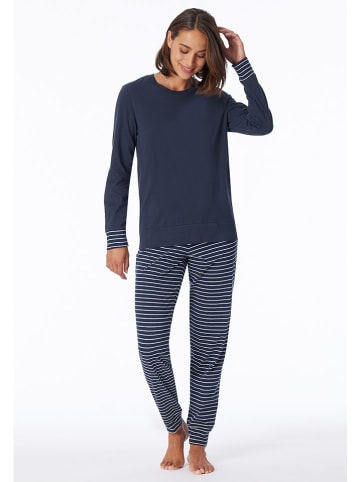 Pyjama in Dunkelblau