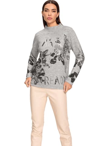 Sweter w kolorze szarym