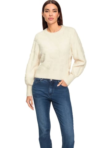 Sweter w kolorze kremowym