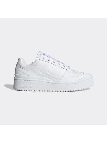 Skórzane sneakersy "Forum Bold" w kolorze białym
