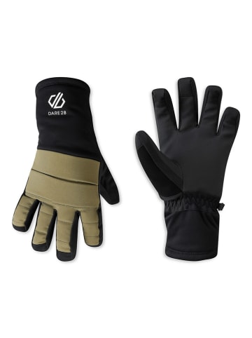Funktionsfingerhandschuhe "Freeride" in Oliv/ Schwarz