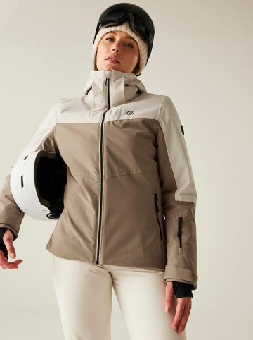 Ski-/snowboardjas "Iced" crème/beige