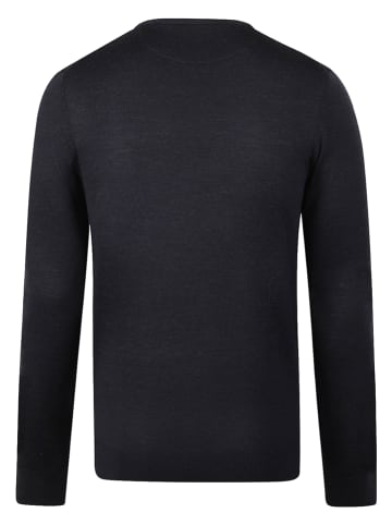 Wollen trui donkerblauw