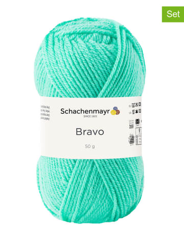 20er-Set: Kunstfasergarne ''Bravo'' in Türkis - 20x 50 g