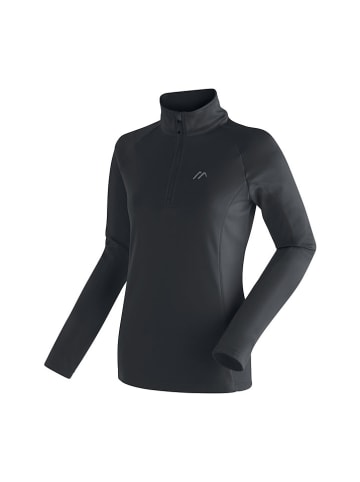 Fleecepullover "Eva" in Schwarz