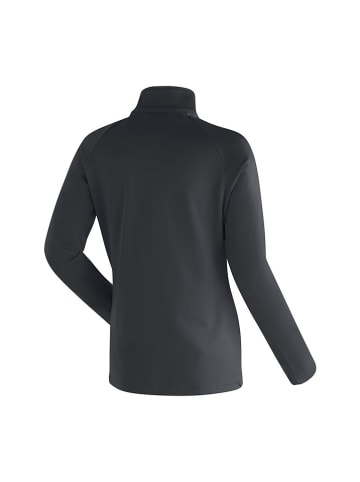 Fleece trui "Eva" zwart