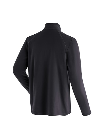 Fleecepullover "Dennis" in Schwarz