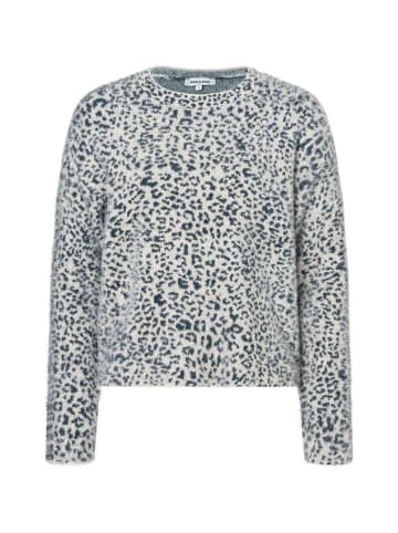 Pullover in Grau/ Blau