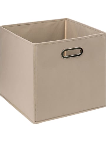 Aufbewahrungsbox in Beige - (B)31 x (H)31 x (T)31 cm