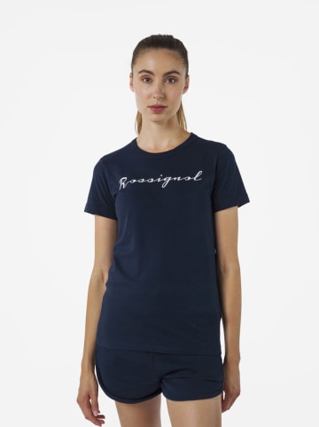 Shirt "Logo Rossi" in Dunkelblau