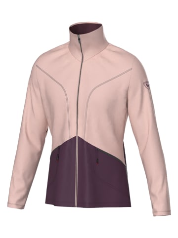 Omkeerbaar fleece vest "Blackside" lichtroze