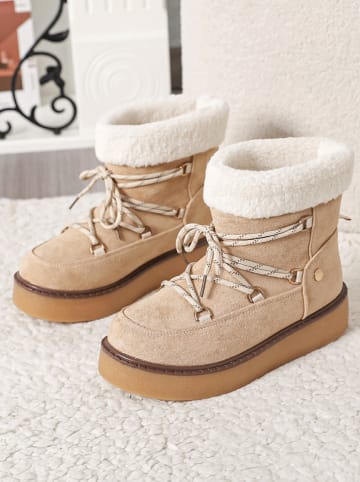 Winterboots beige