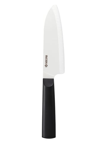 Santokumesser ''Chowa'' in Schwarz - (L)27,3 cm